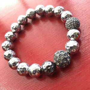 Stella & Dot Moonstone Stretch Bracelet